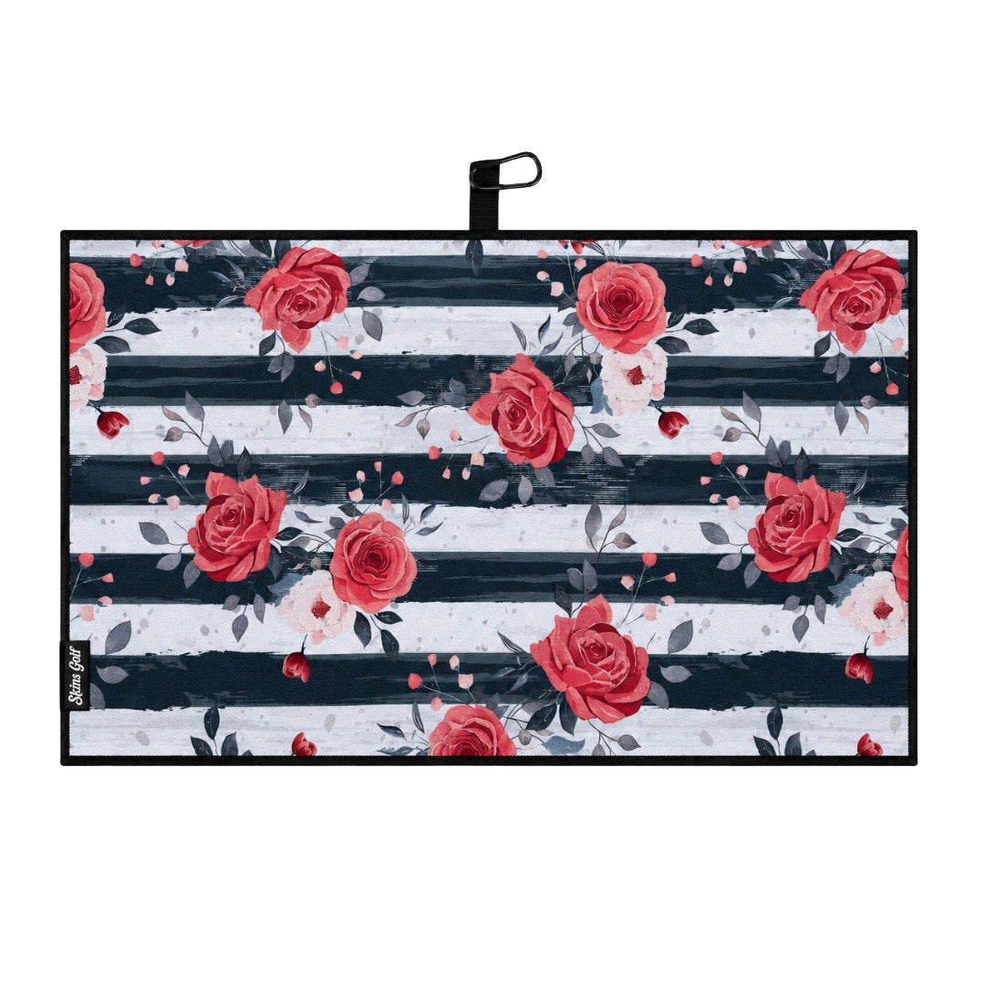Skins Golf Microfiber Golf Towel - Full Bloom