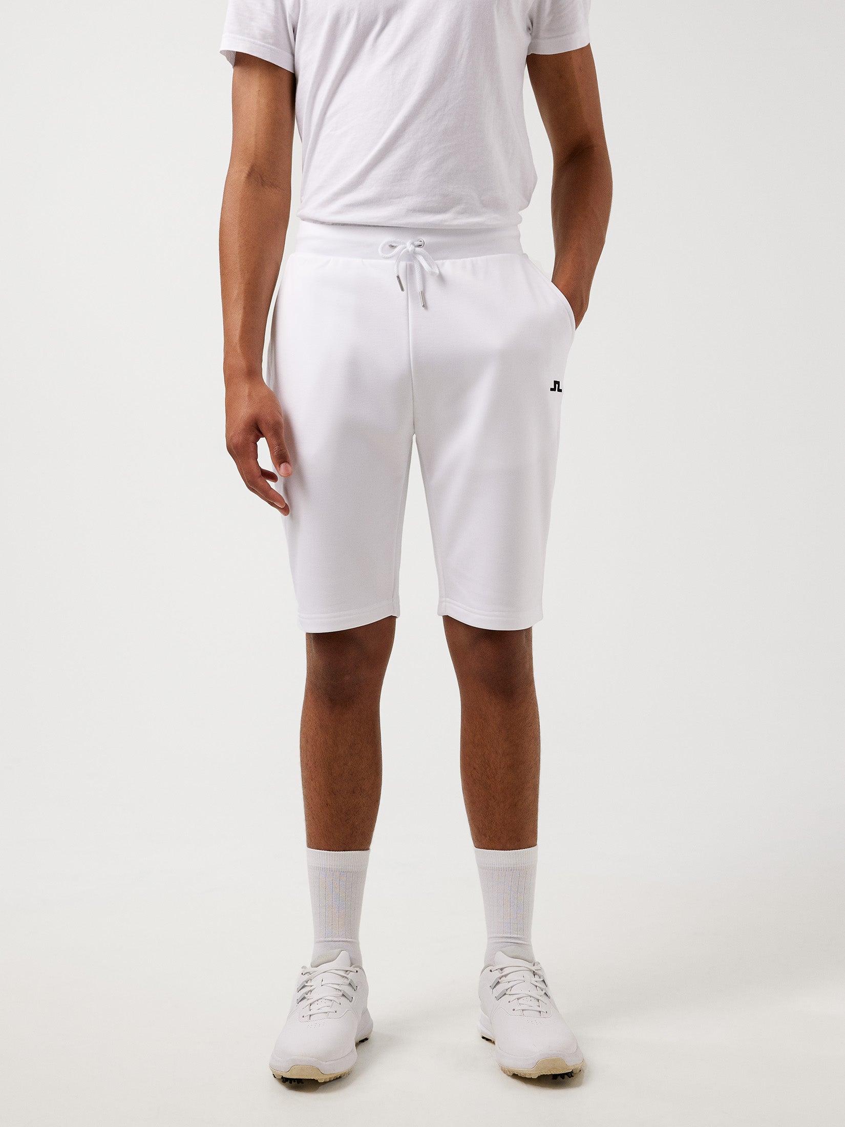 Grey 'Stretch Fleece' Light Shorts