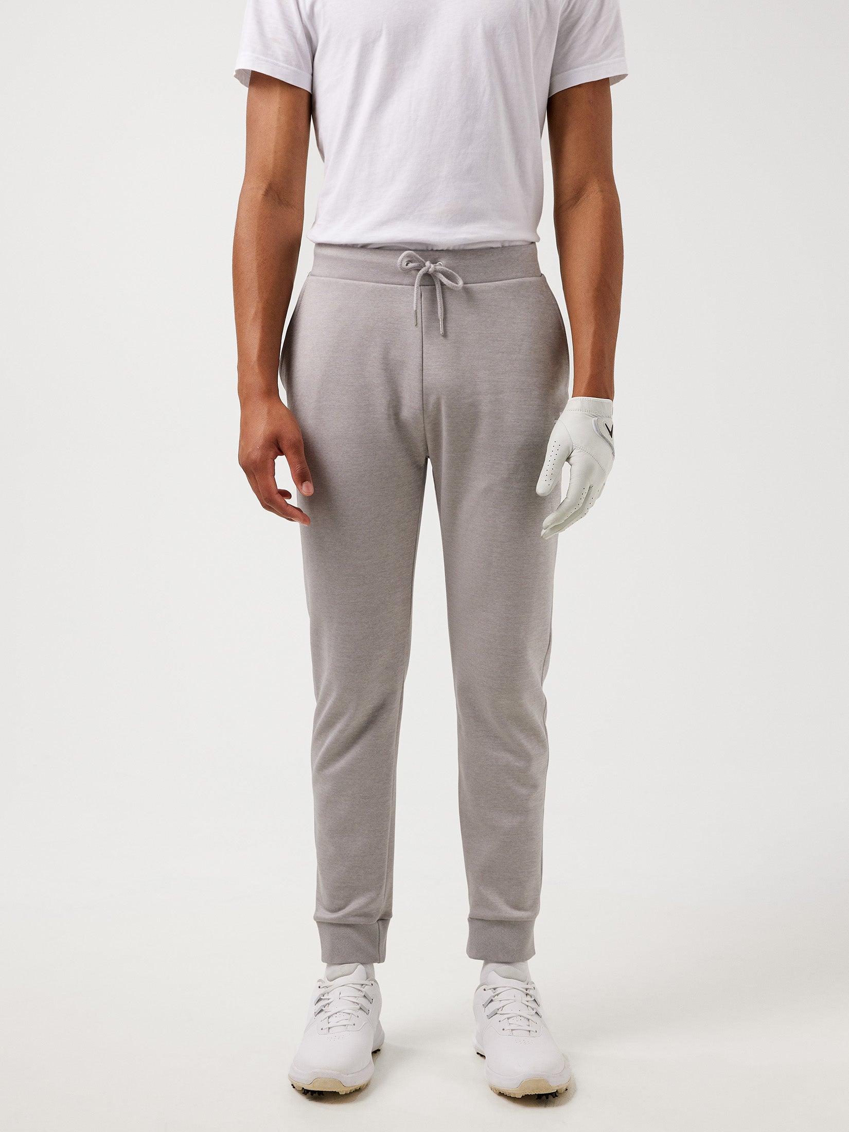 Grey 'Stretch Fleece' Light Trouser