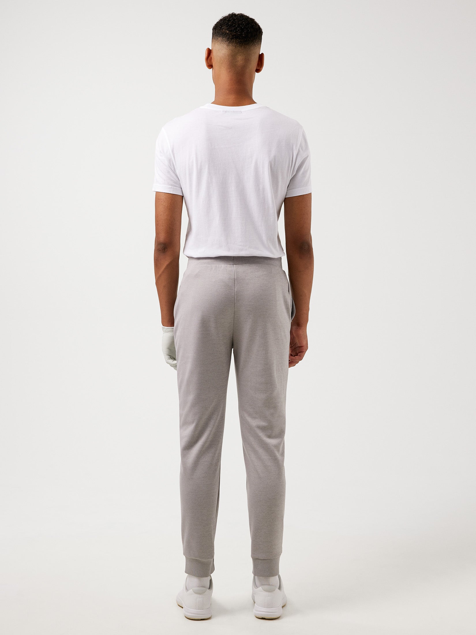 Grey 'Stretch Fleece' Light Trouser