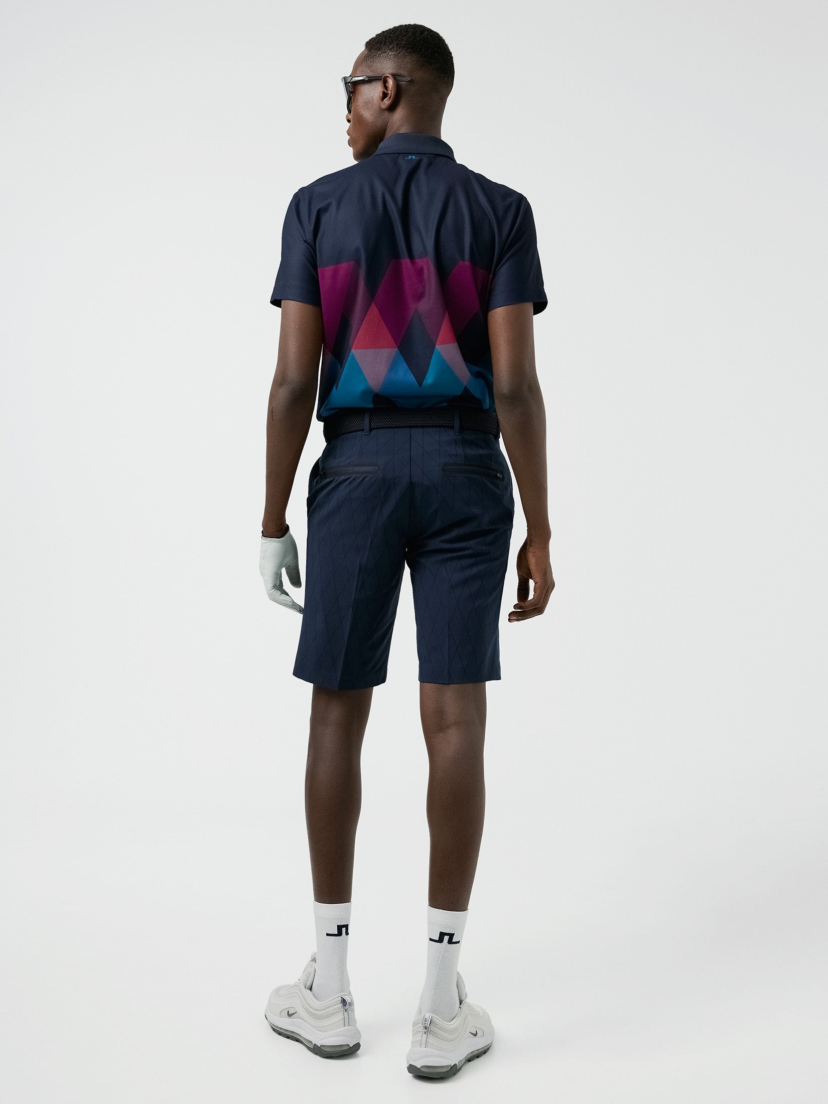 Active Argyle Golf Shorts