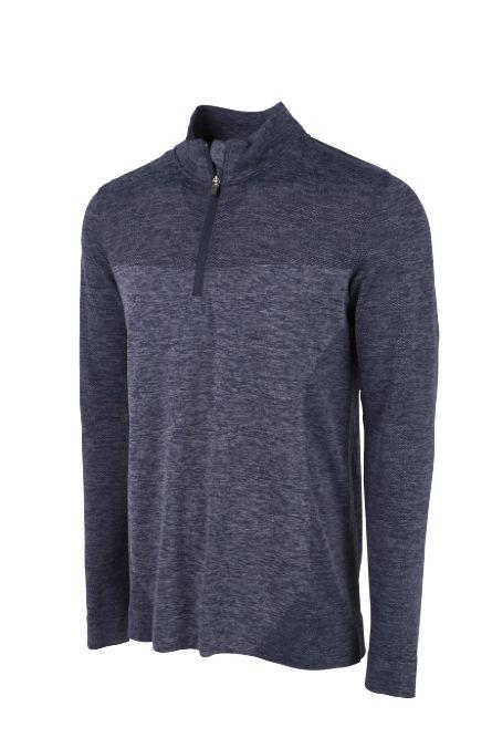 Peacoat EVOKNIT SEAMLESS 1/4 ZIP - Men's /