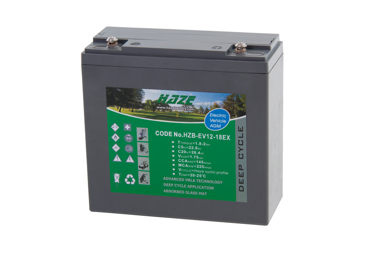 MOTOCADDY LEAD ACID BATTERY (18) (NO BAG & CABLE) -