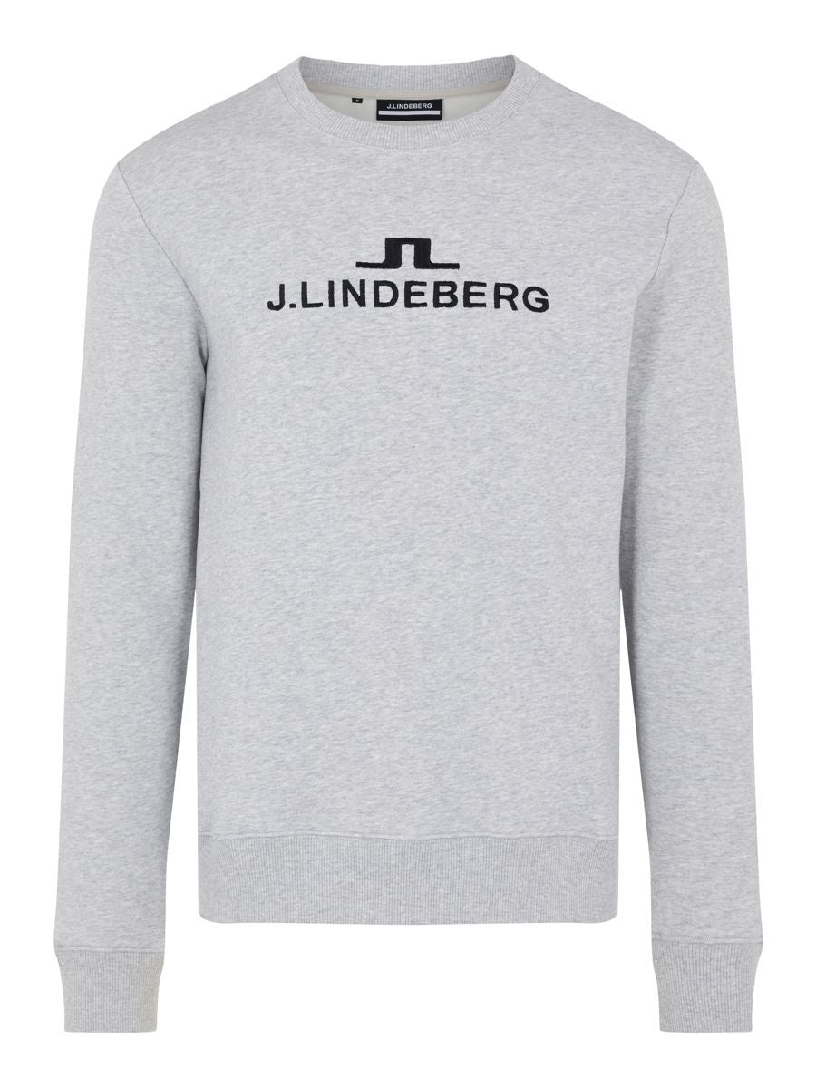 Grey 'Alpha' Golf Crew Neck Sweater