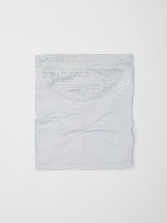 Grey JL Golf Neck Gaiter