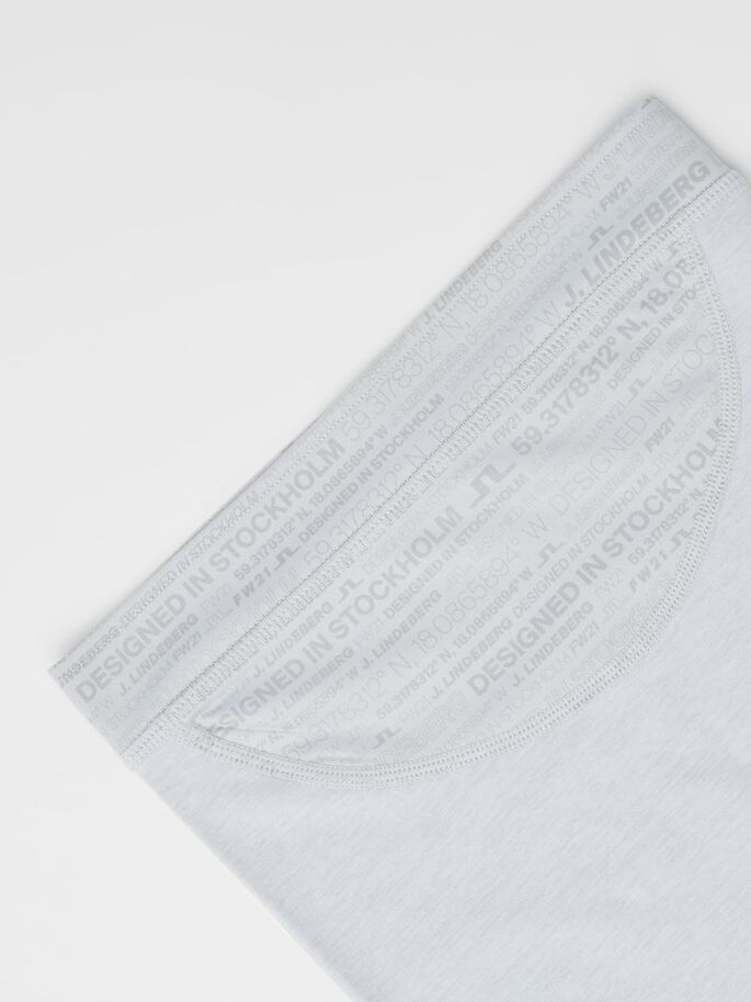 Grey JL Golf Neck Gaiter