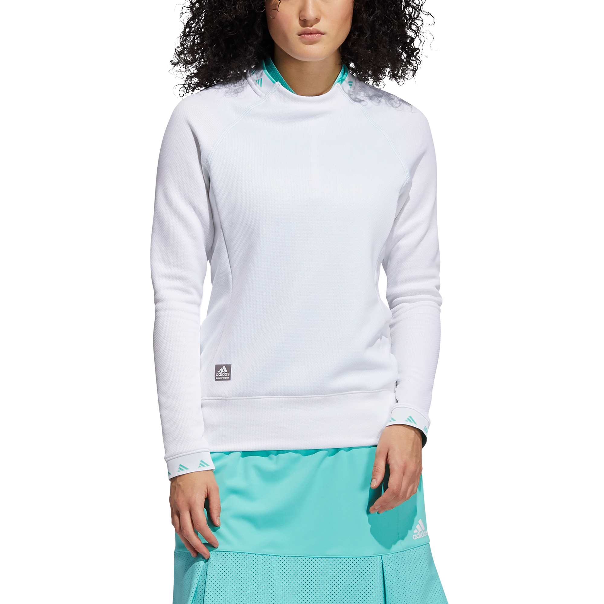 'EQUIPMENT' GOLF CREW SWEATSHIRT - WOMEN