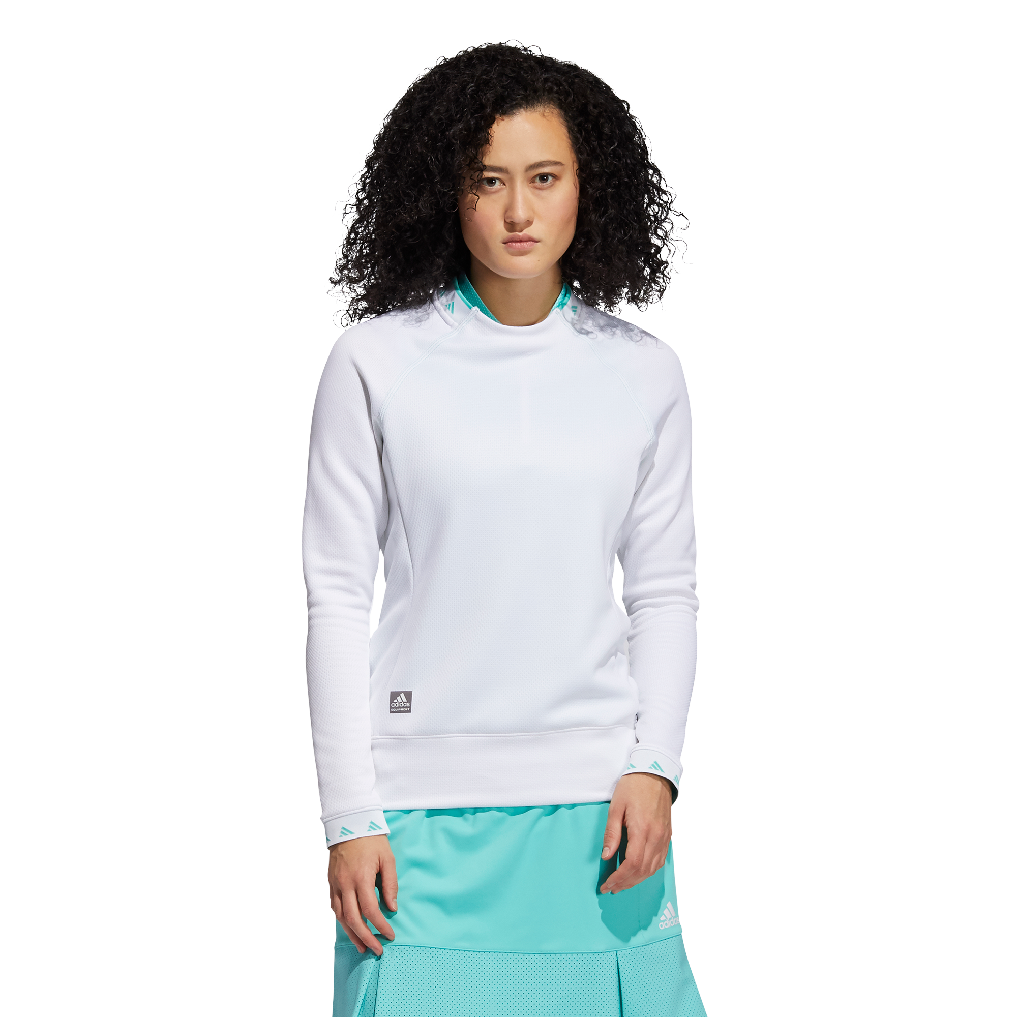 'EQUIPMENT' GOLF CREW SWEATSHIRT - WOMEN