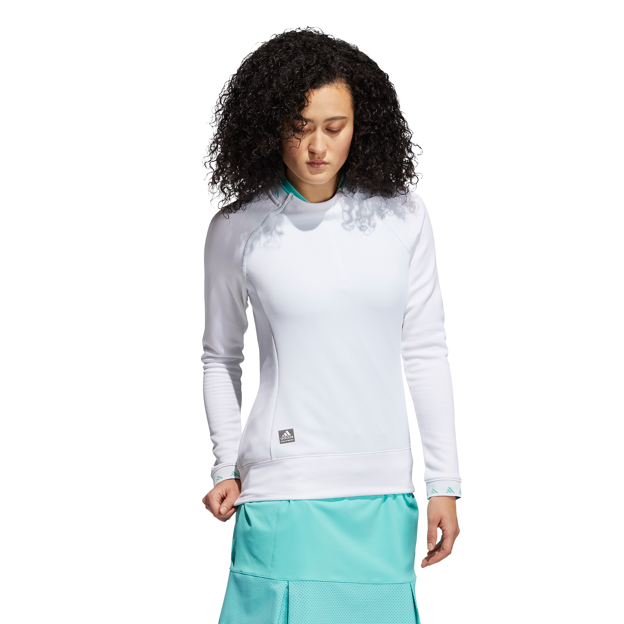 'EQUIPMENT' GOLF CREW SWEATSHIRT - WOMEN