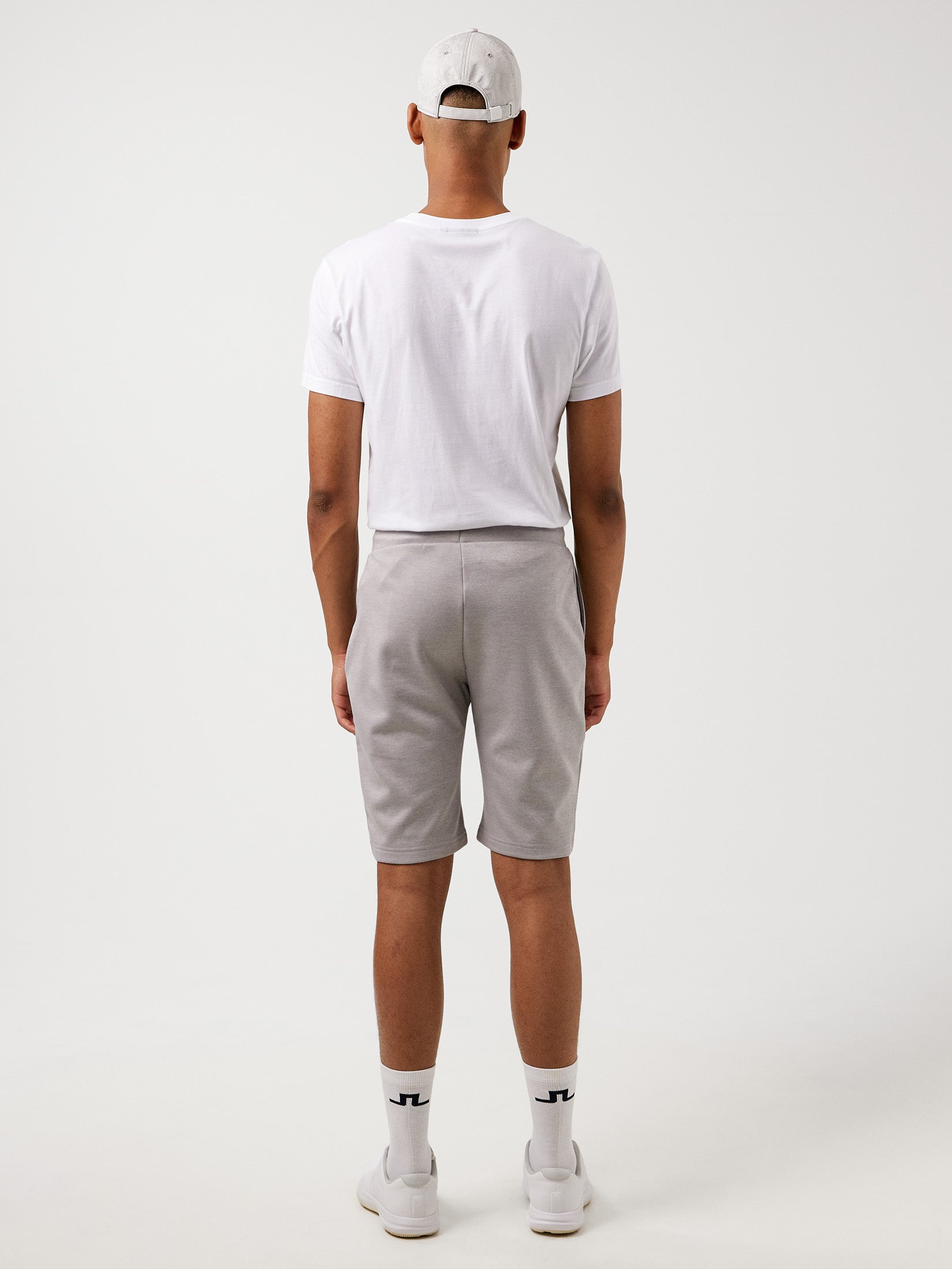 Grey 'Stretch Fleece' Light Shorts