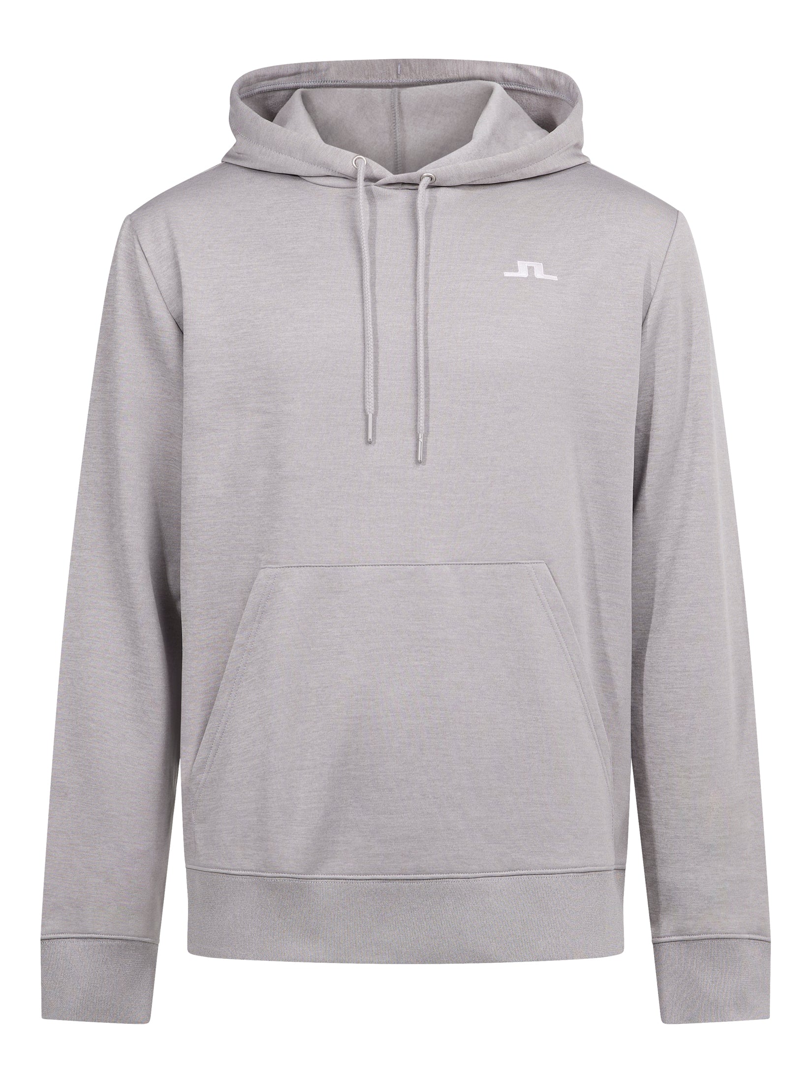 Grey 'Stretch Fleece' Light Hoody