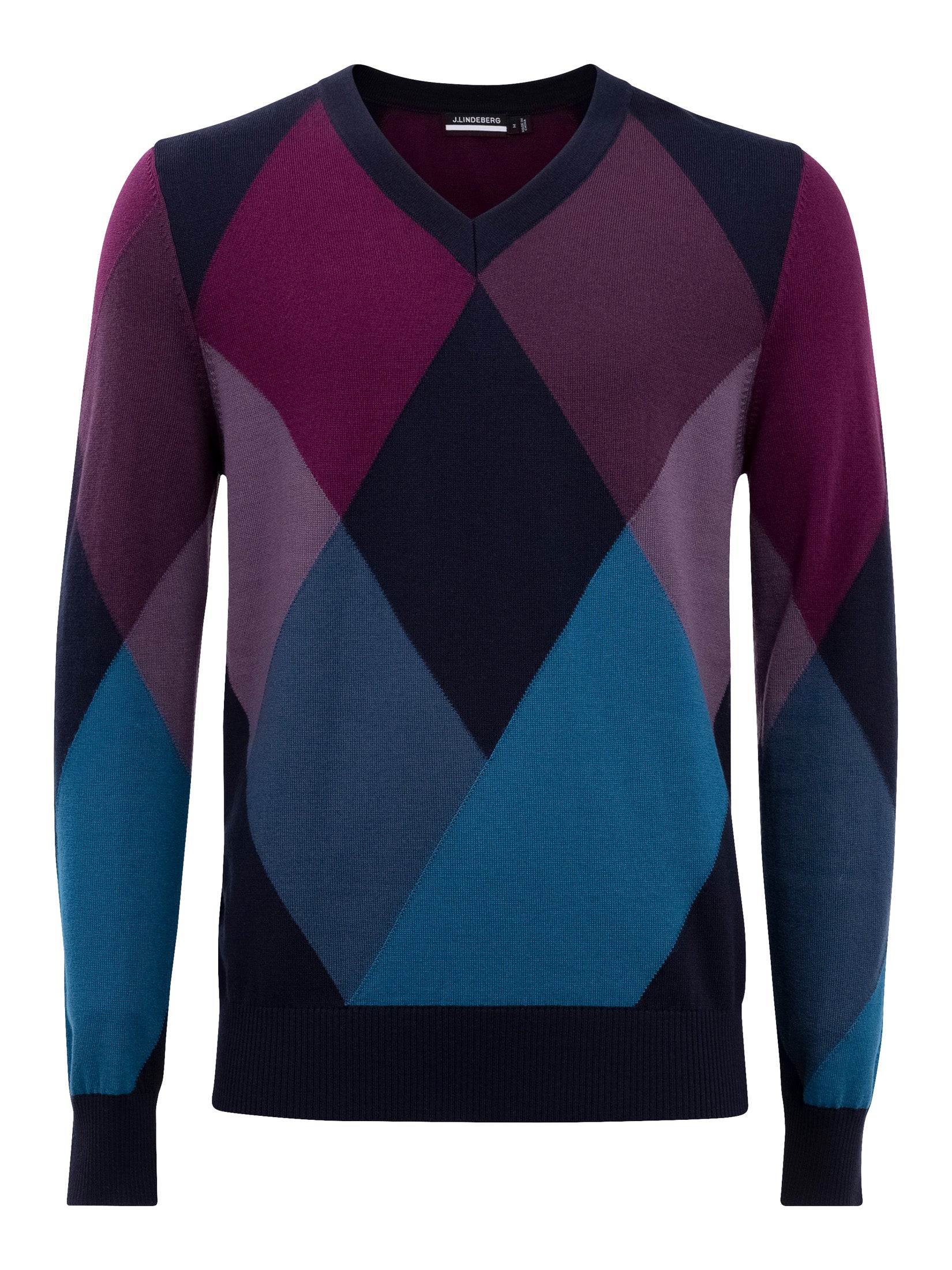 Active Argyle Golf Sweater
