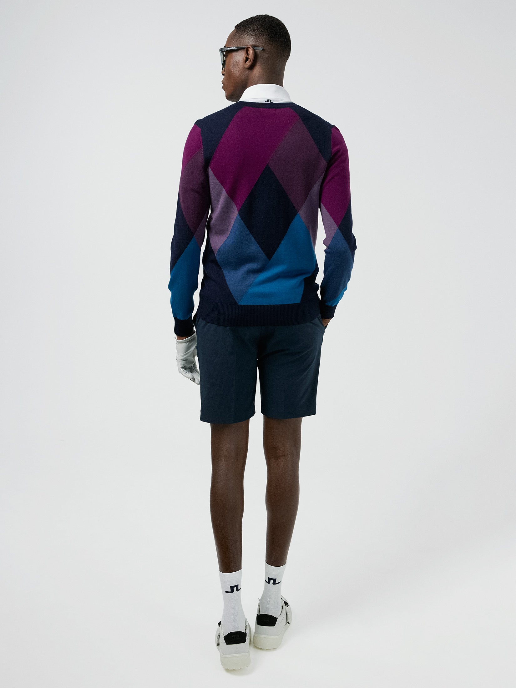 Active Argyle Golf Sweater