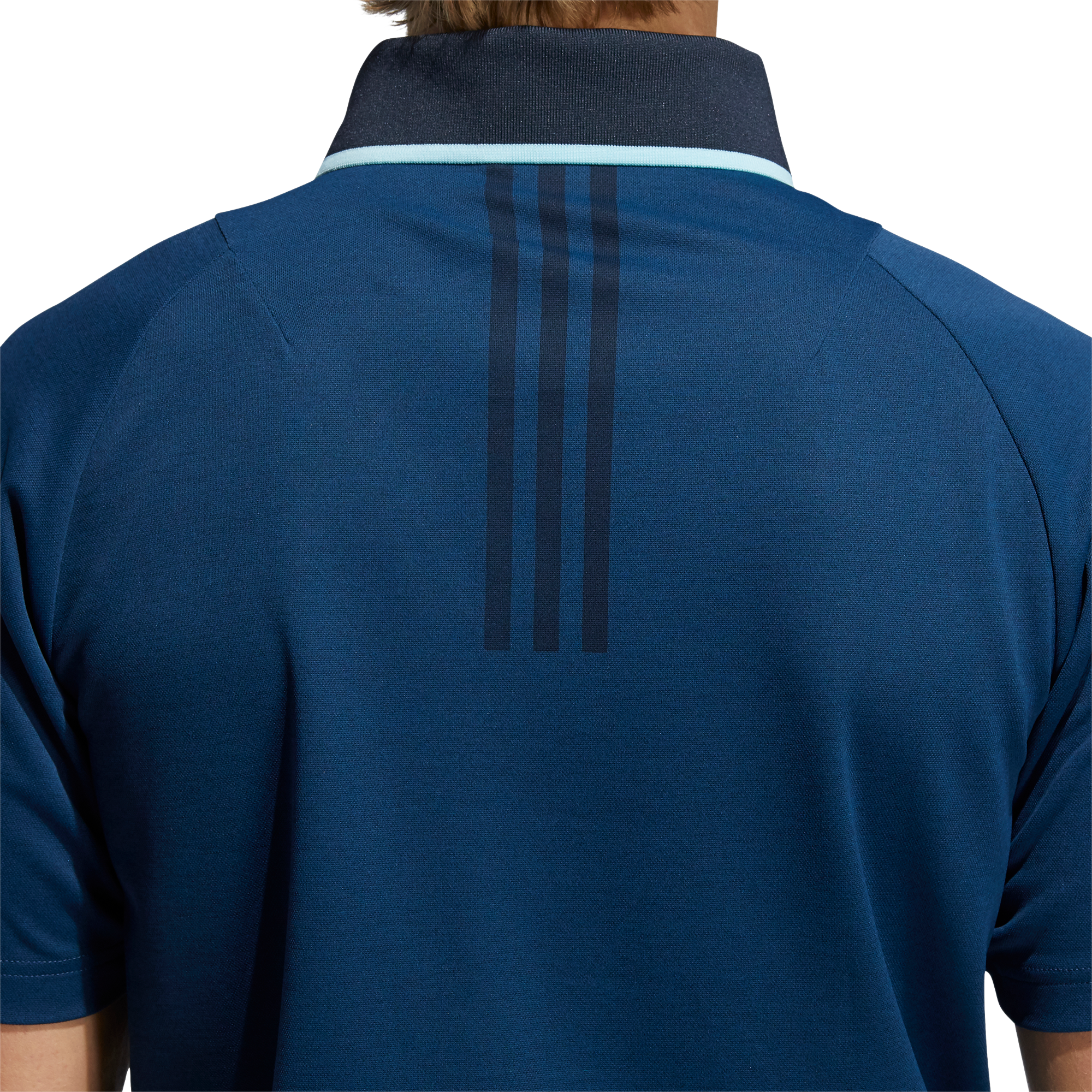 Night No Show Flat Knit Rib Collar With Adidas 3-Stripes