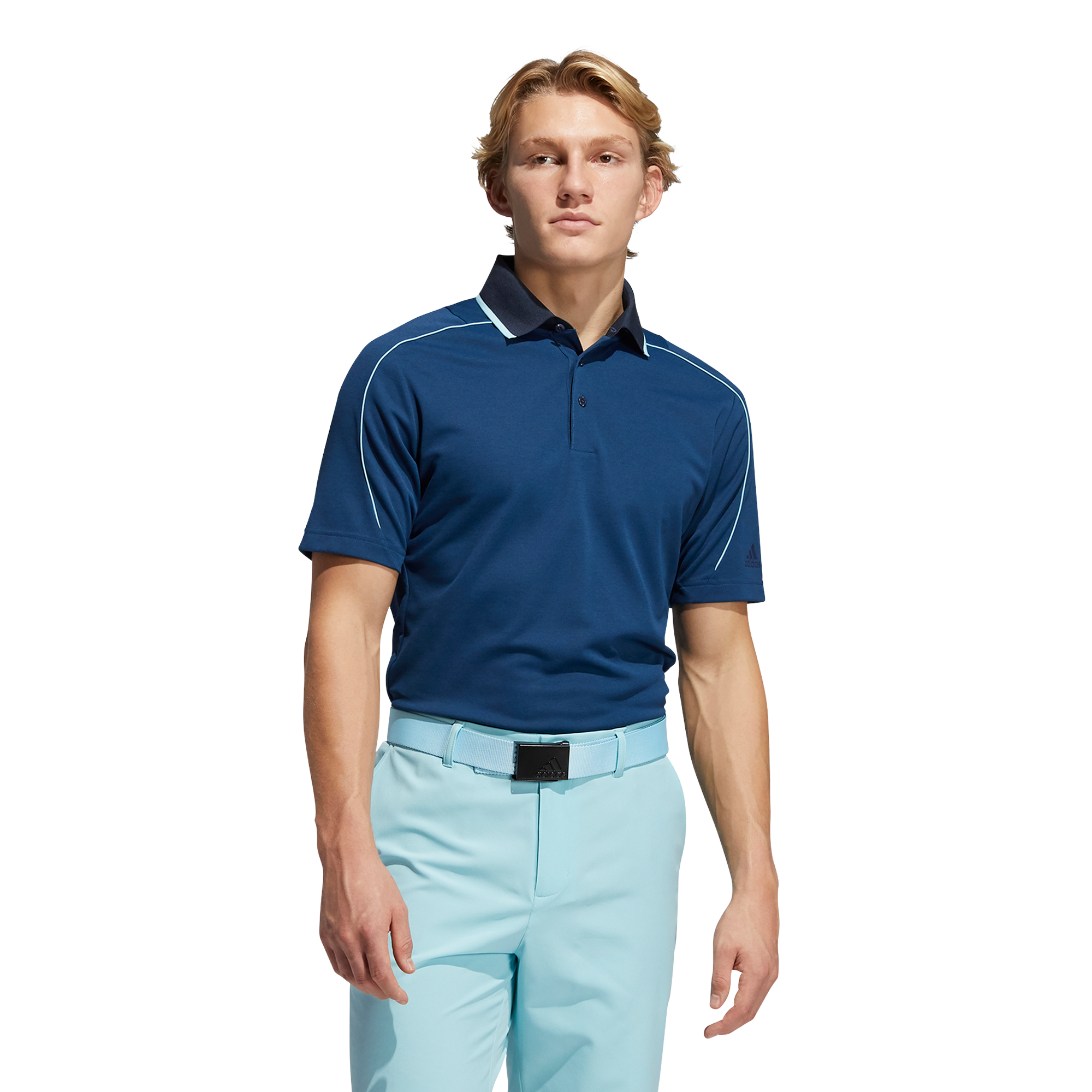 Night No Show Flat Knit Rib Collar With Adidas 3-Stripes