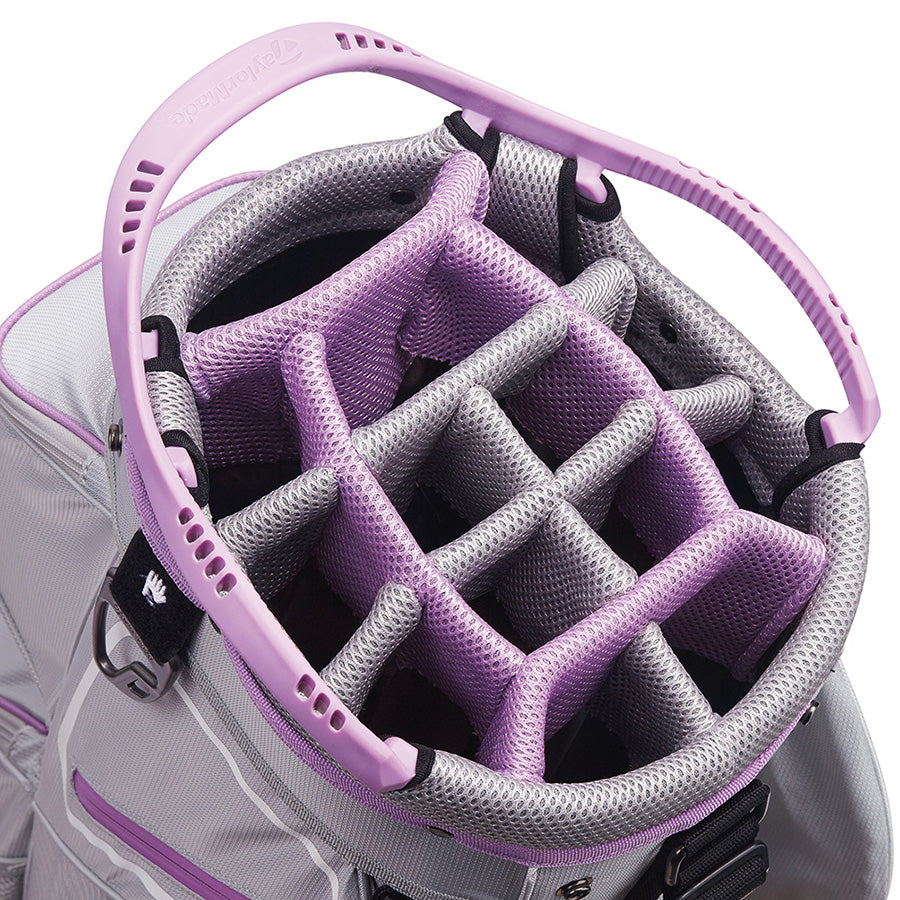 Gray/Purple 'Cart 8.0' Golf Bag