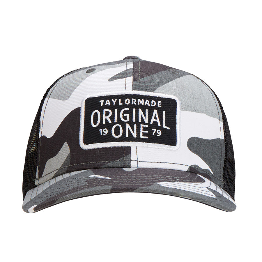 Grey Camo 'Original One' TRUCKER GOLF CAP