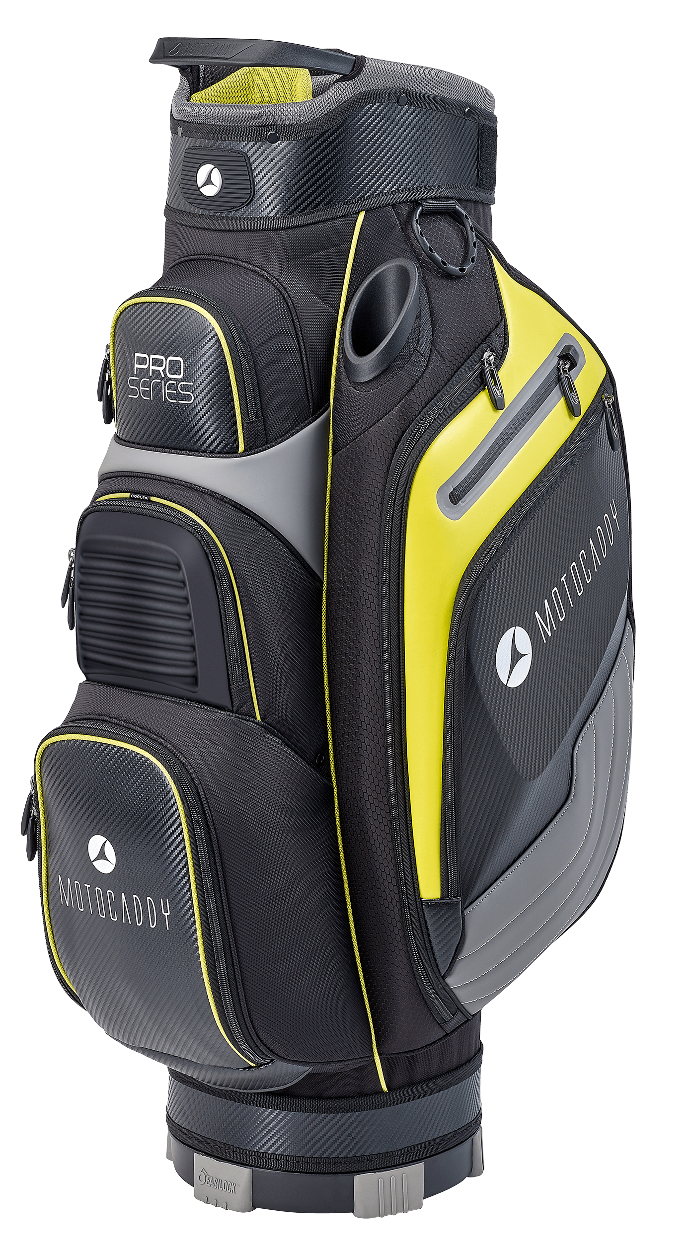 BLACK/LIME 'PRO SERIES' GOLF CART BAG 2020