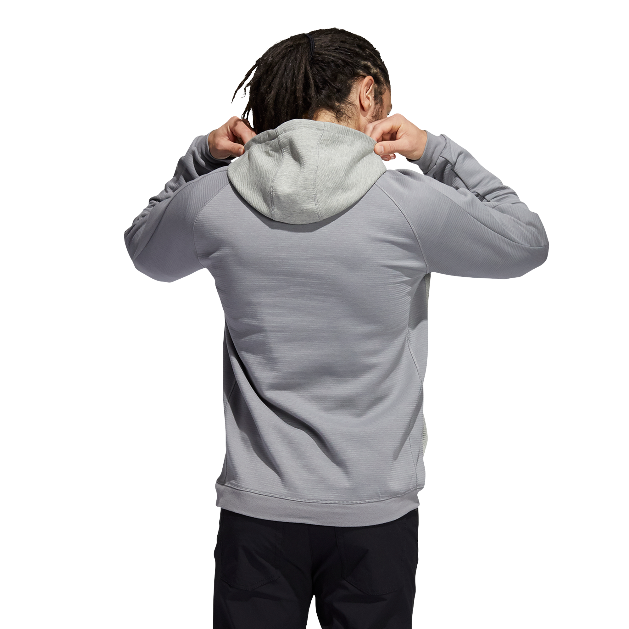 GREY 'COLD.RDY GO-TO' GOLF HOODIE