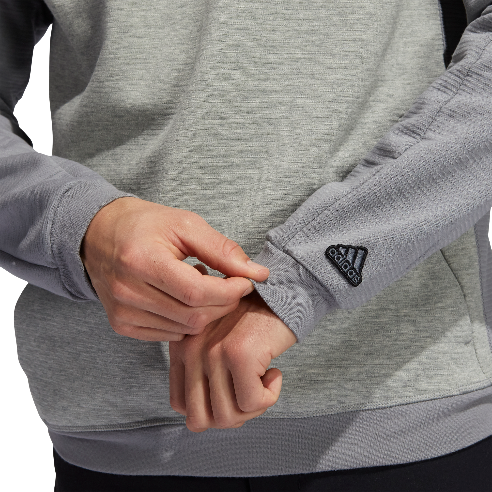 GREY 'COLD.RDY GO-TO' GOLF HOODIE