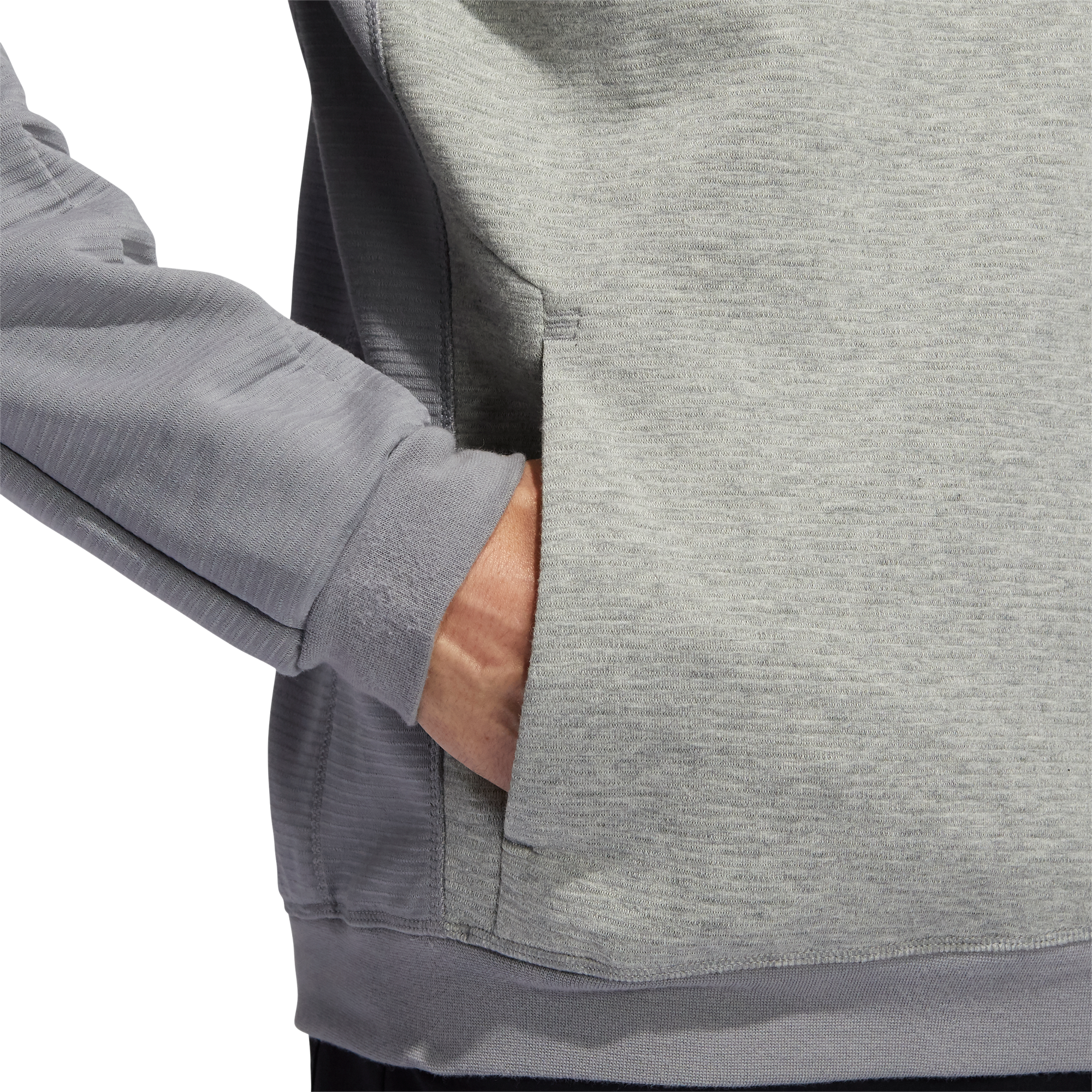 GREY 'COLD.RDY GO-TO' GOLF HOODIE