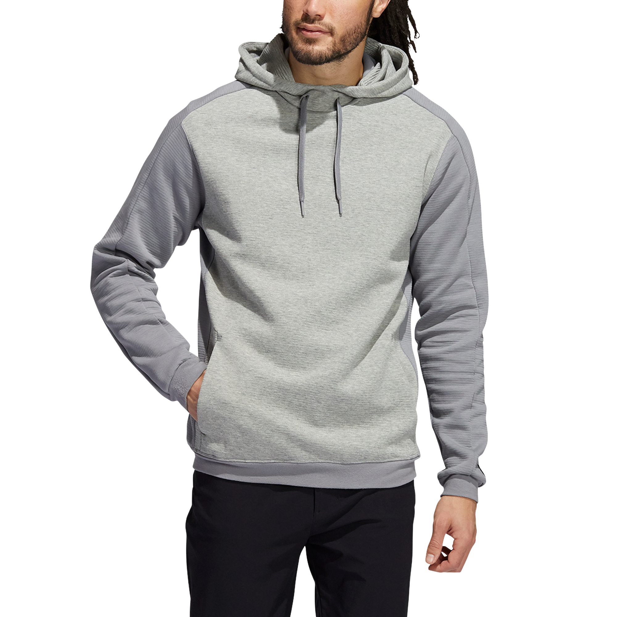 GREY 'COLD.RDY GO-TO' GOLF HOODIE