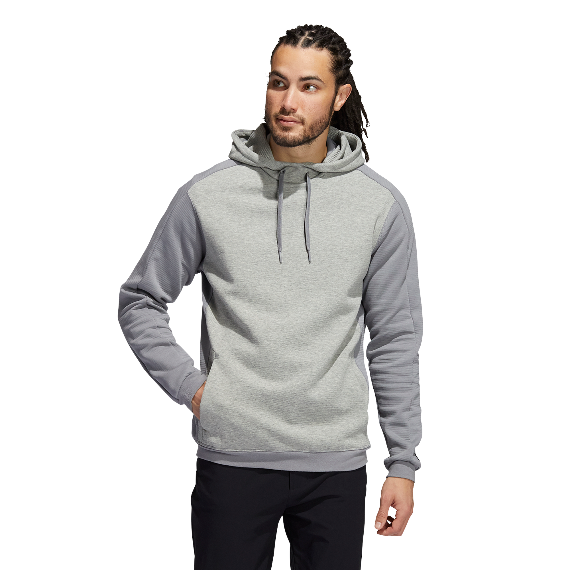 GREY 'COLD.RDY GO-TO' GOLF HOODIE