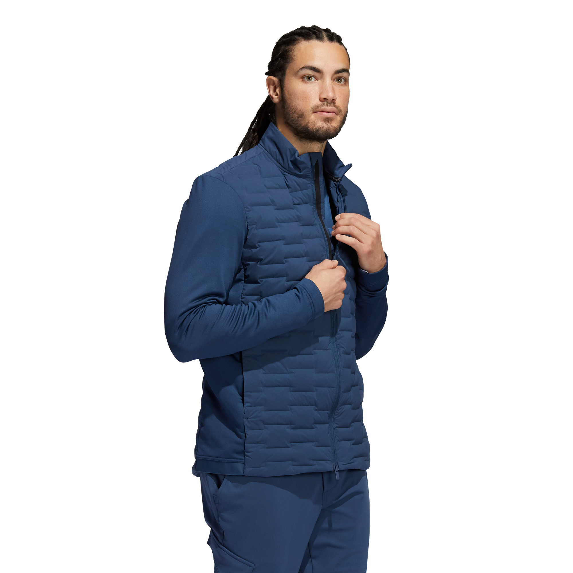 'Frostguard' Recycled Content Full-Zip Padded Golf Jacket - MEN