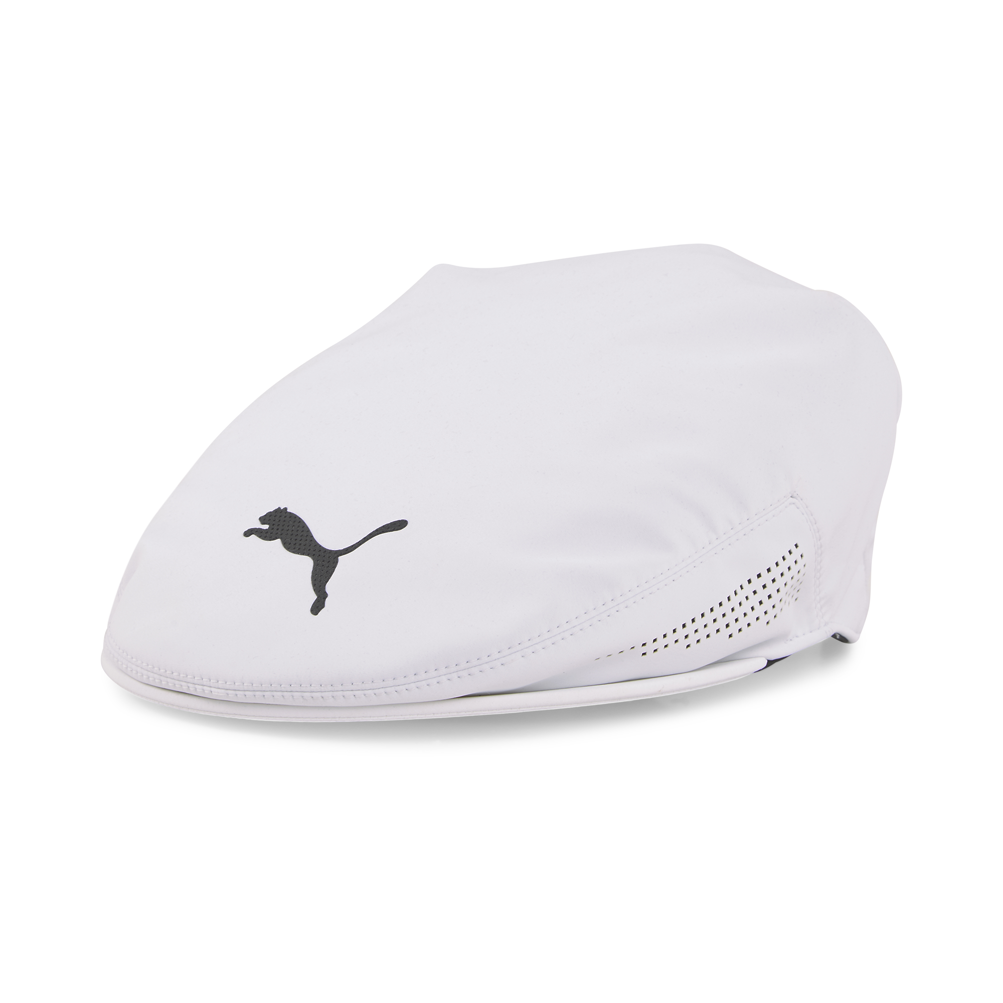 White 'Tour Driver' Snapback Cap - One Size Fit Most