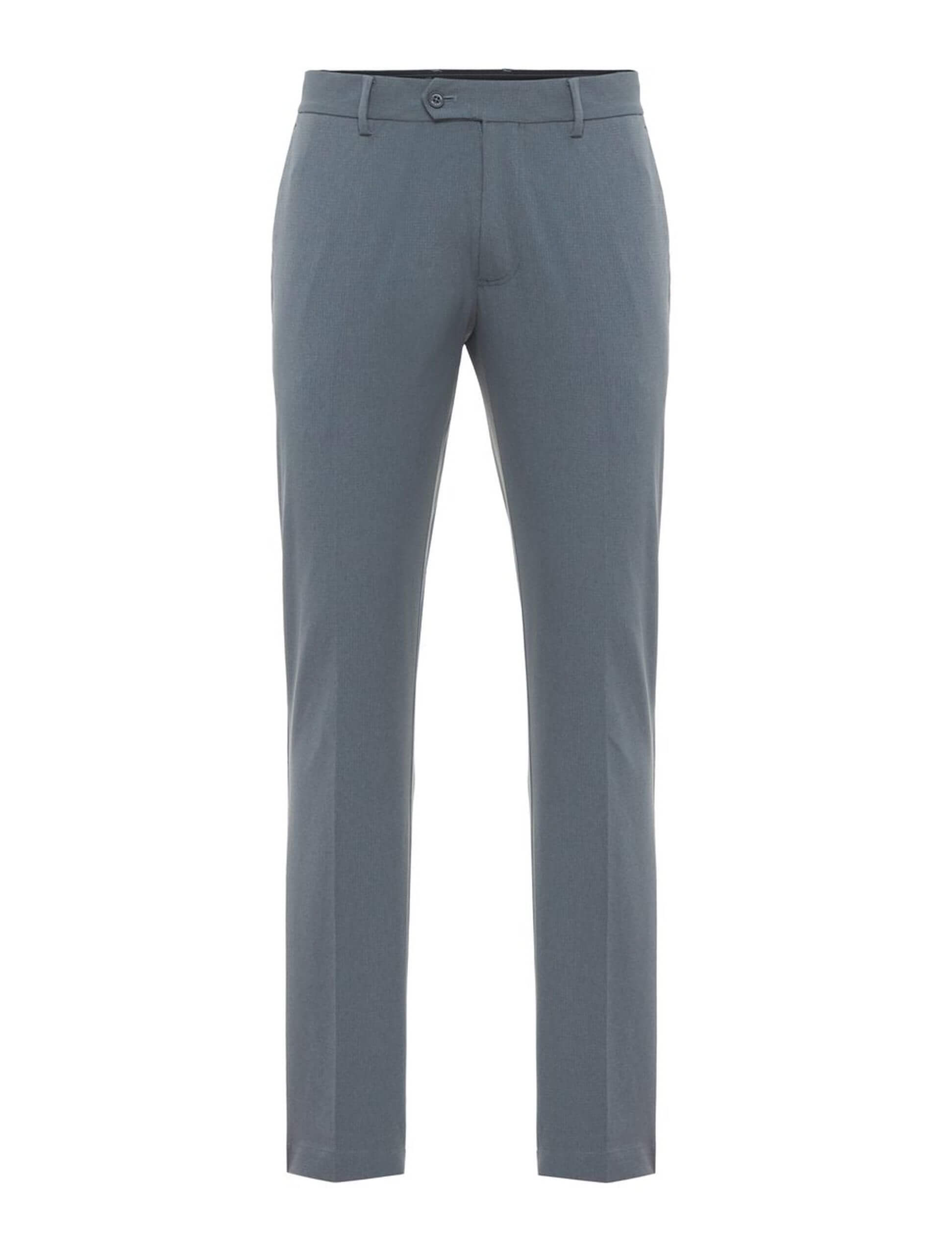 Dark Grey Vent Tight Fit Classic Golf Trousers - Men