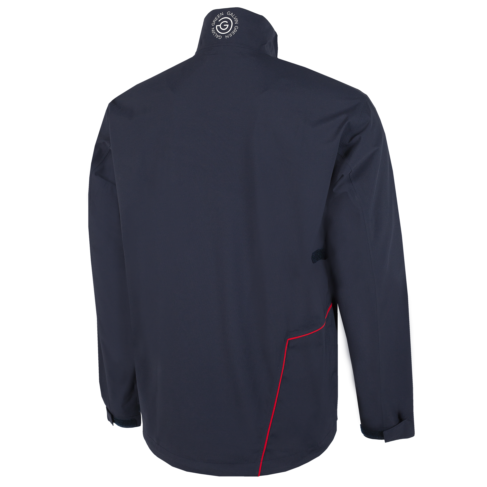 NAVY 'ABE' HALF-ZIP  GORE-TEX golf jacket with lining.