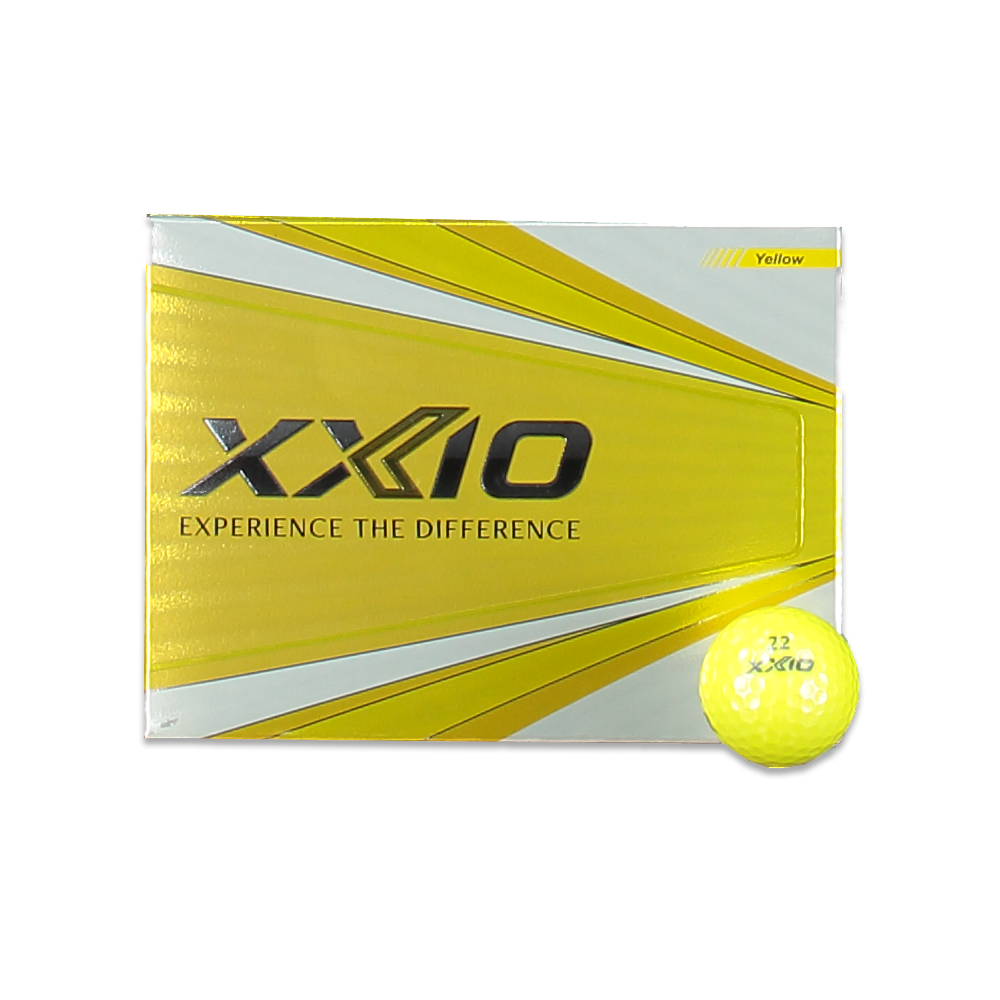 Yellow 'XXIO Eleven' Golf Balls - 12 PACK / 2020