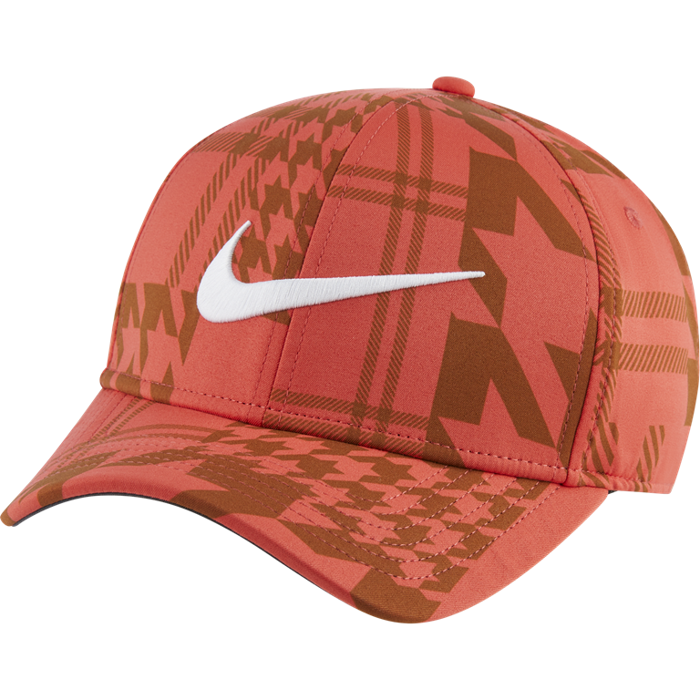 TRACK RED/DK DRIFTWOOD/ 'Printed Golf' Hat
