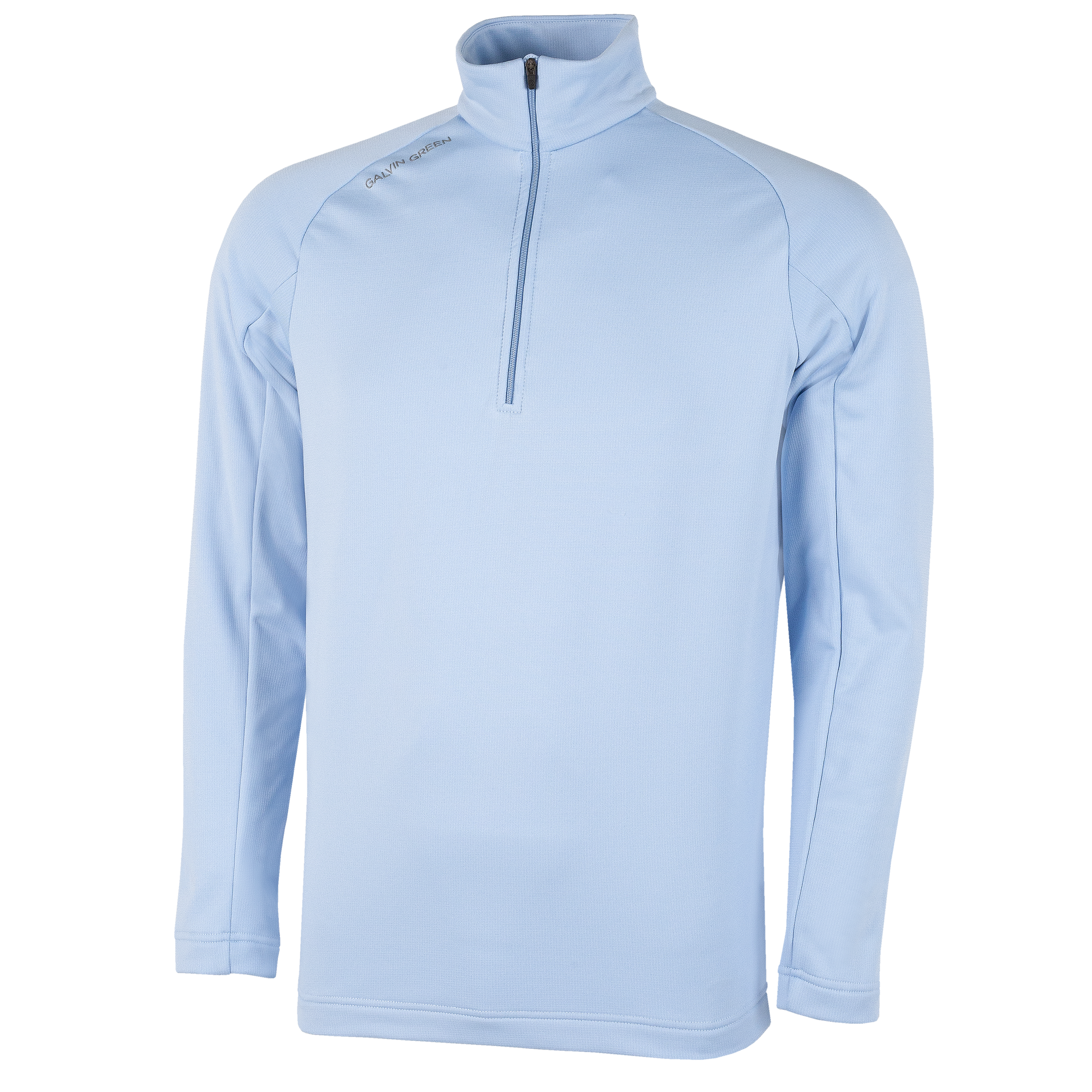 Blue Bell 'DRAKE' golf half-zip sweater in INSULA™ stretch fabric.