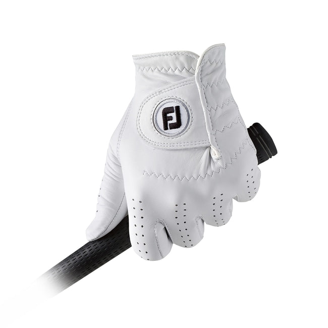 White 'CABRETTASOF ' Golf Glove  - WOMEN