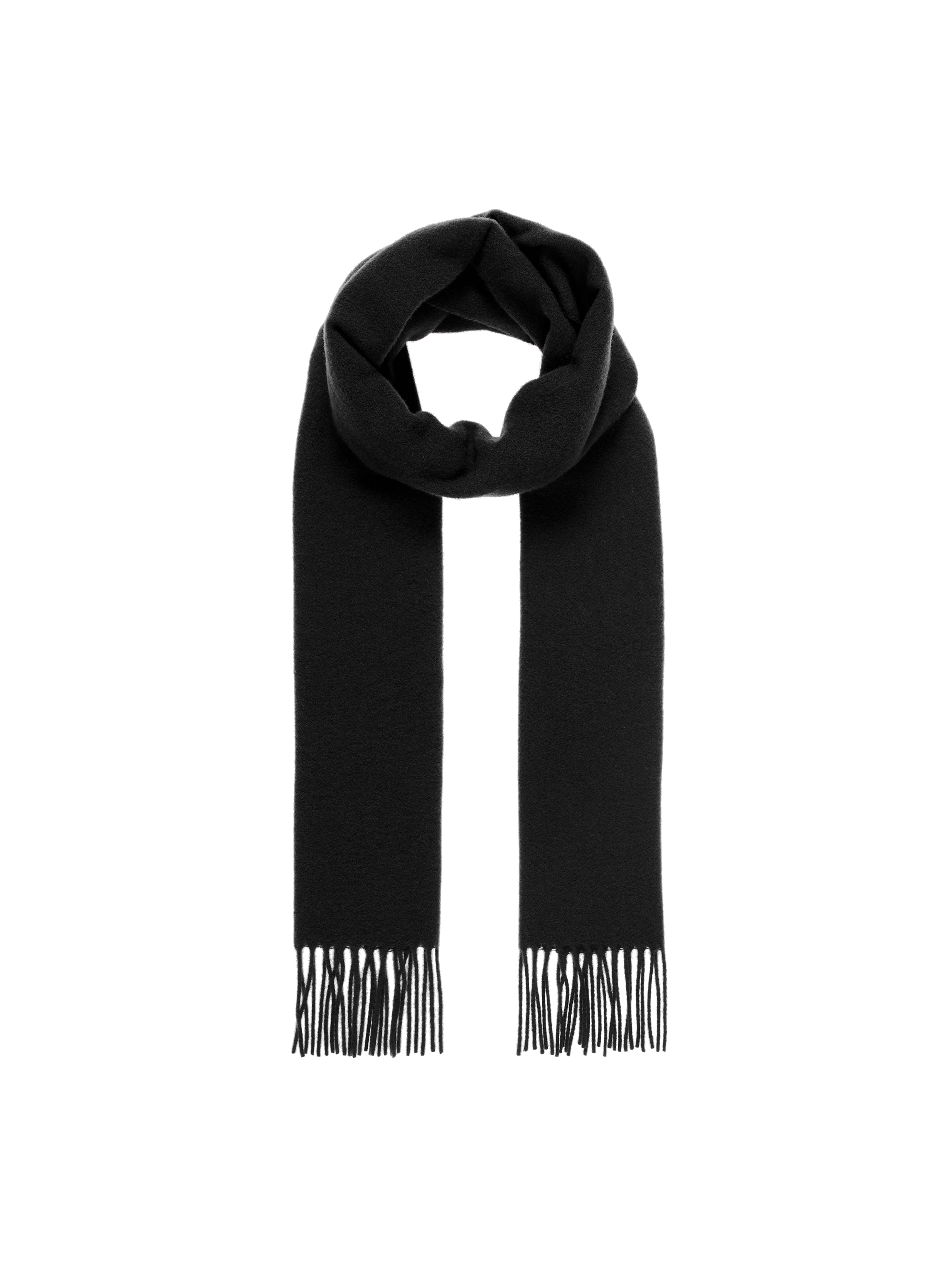 SOLID WOOL SCARF
