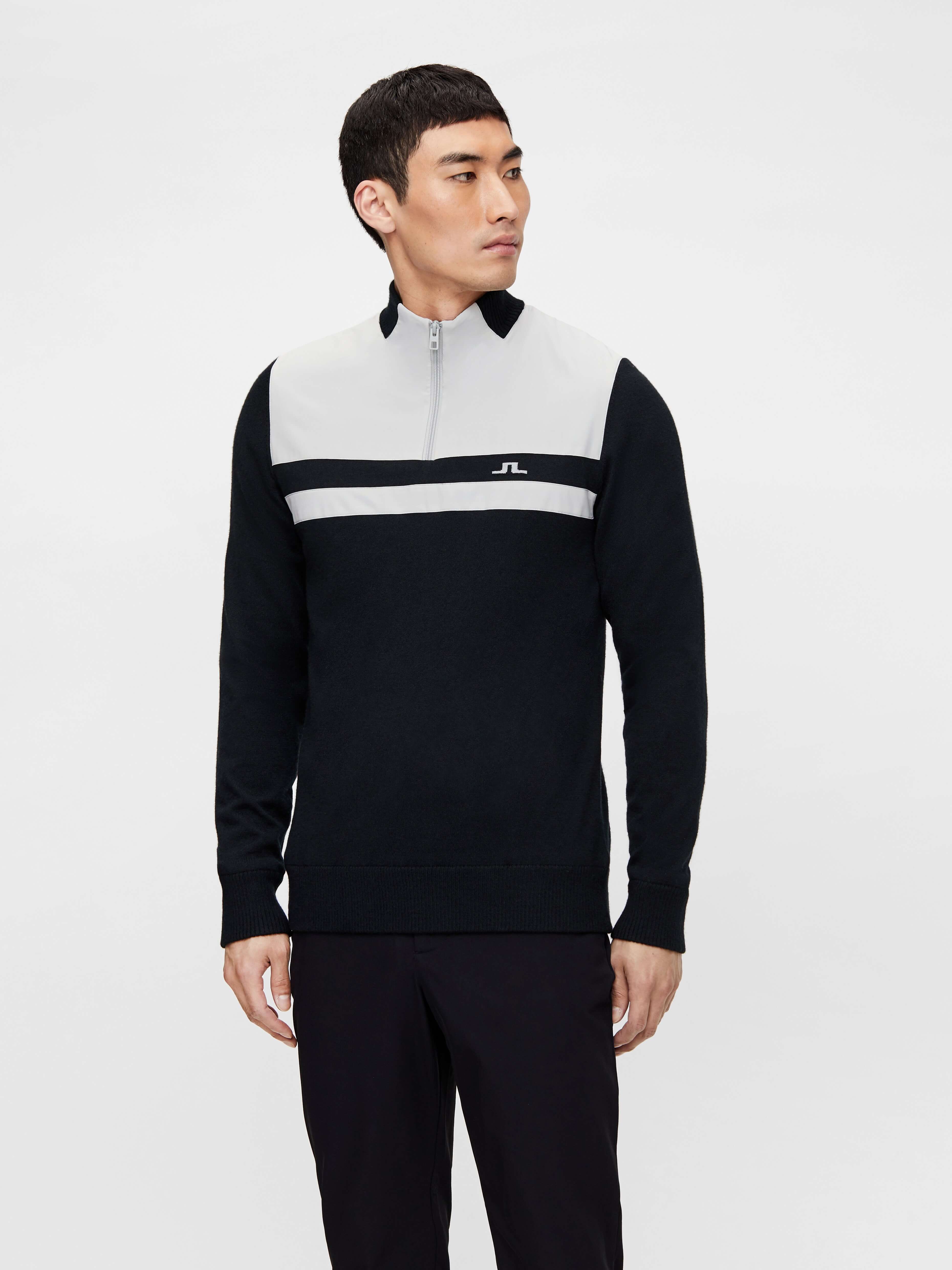 'Mathis' Windbreaker Golf Sweater/Heavy knit - MEN / AW20