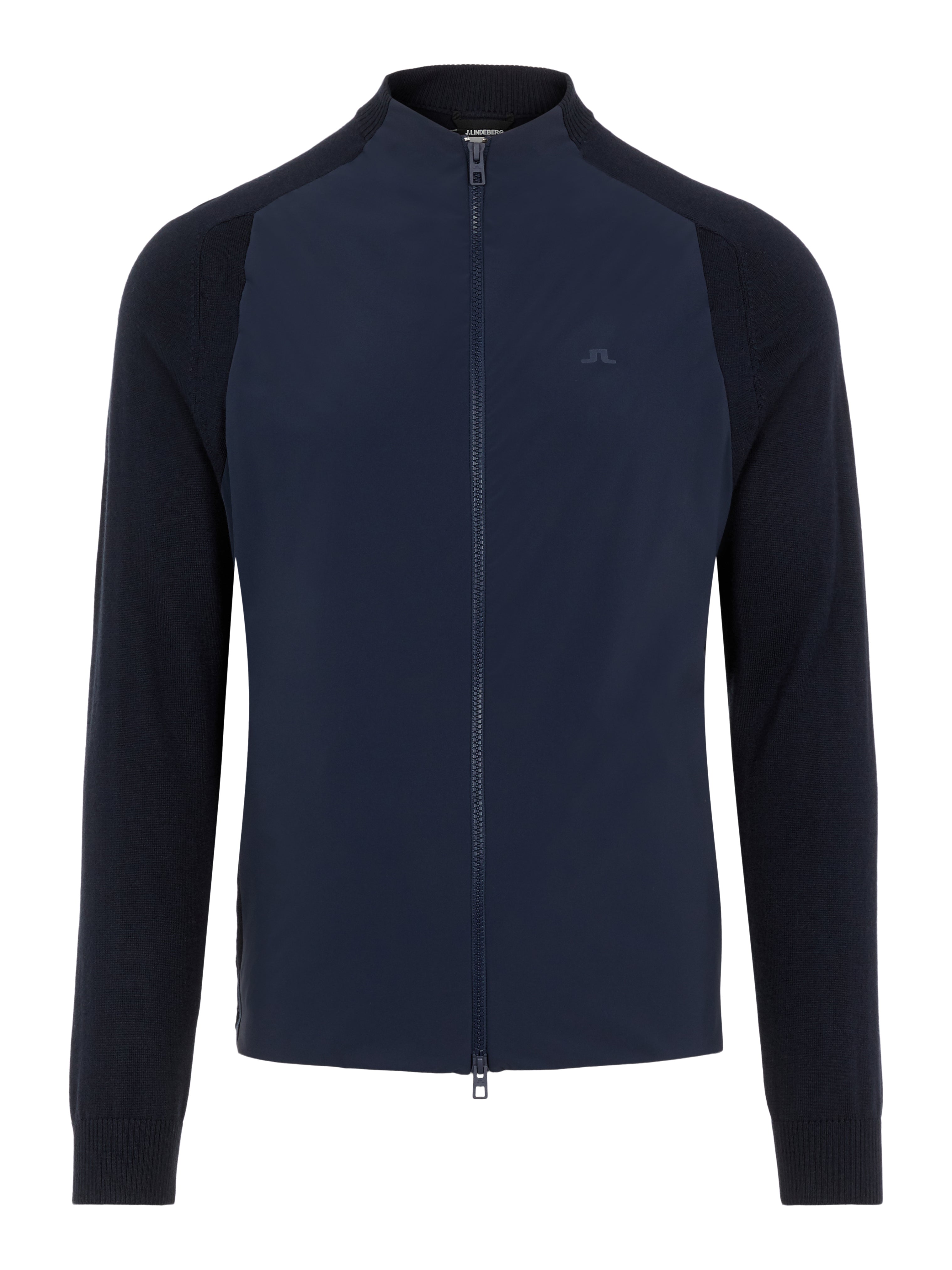 'Knit Hybrid' Collarless Golf Jacket - MEN / AW20