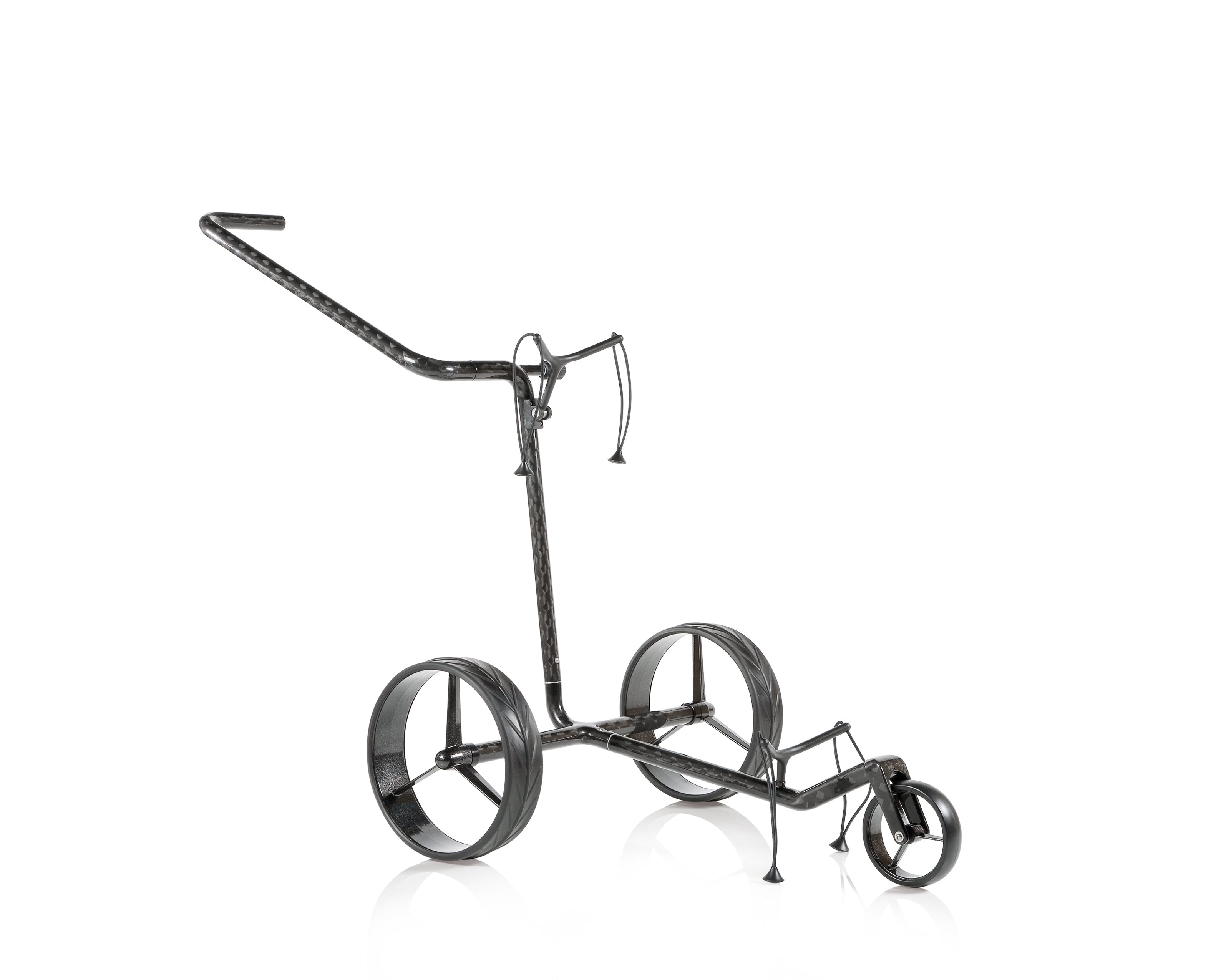 Lightweight 'Carbon' 3-wheel Manual Golf Trolley - CUSTOM / BESPOKE