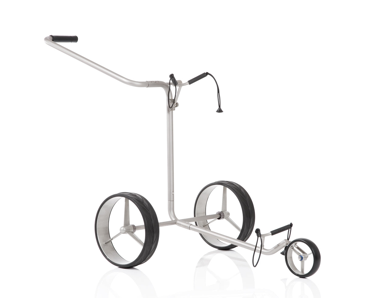 Lightweight 'Titan' titanium 3-wheel Manual Golf Trolley - CUSTOM / BESPOKE