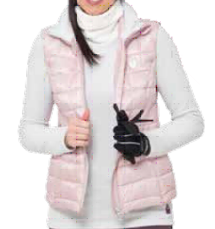Quartz Pink Elissa Vest - WOMEN / OUTLET