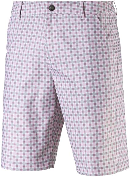 Puma on sale plaid shorts